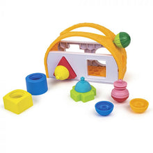 Load image into Gallery viewer, lalaboom Shape Sorter &amp; Beads - 16 Pieces