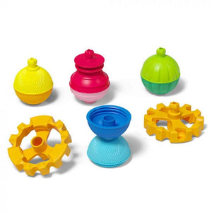 lalaboom Wheels & Beads - 10 Pieces
