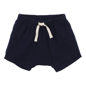 Bébé Navy Crinkle Shorts