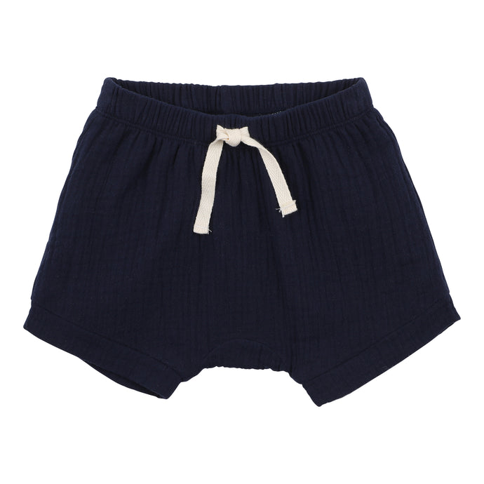 Bébé Navy Crinkle Shorts