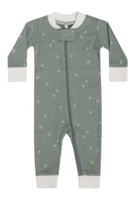 Load image into Gallery viewer, Quincy Mae Zip Long Sleeve Sleeper - Sea Green