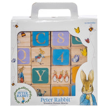 Load image into Gallery viewer, Beatrix Potter Peter Rabbit ABC Wooden Blocks - www.bebebits.com.au