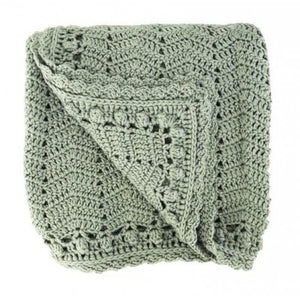 O.B Designs Artisan-Made Crochet Baby Blanket - assorted colours