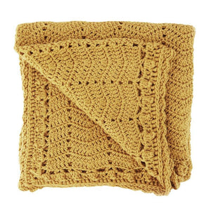 O.B Designs Artisan-Made Crochet Baby Blanket - assorted colours
