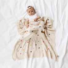 Load image into Gallery viewer, Confetti Baby Blanket - colour choices
