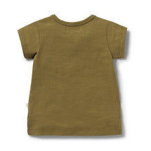 Load image into Gallery viewer, wilson + frenchy Organic Pocket Tee - LEAF