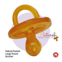Load image into Gallery viewer, Natural Rubber Soother Round dummy | Twin Pack