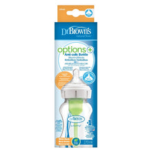 Load image into Gallery viewer, Dr Brown&#39;s Wide Neck Options+ Anti Colic Bottles - assorted sizes