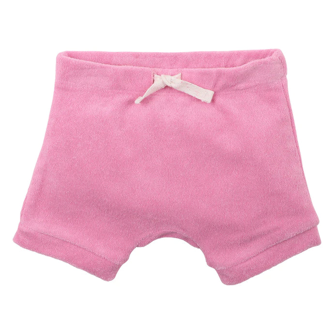 Bébé Summer Pink Terry Shorts