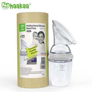 haakaa Mulitfunctional Silicone Breast Pump - Gen 3