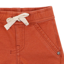 Load image into Gallery viewer, fox &amp; finch Boys Rust Knit Denim Shorts 3-7 YRS