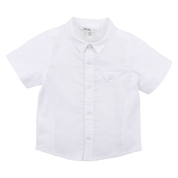 Bébé William Knit Linen Shirt