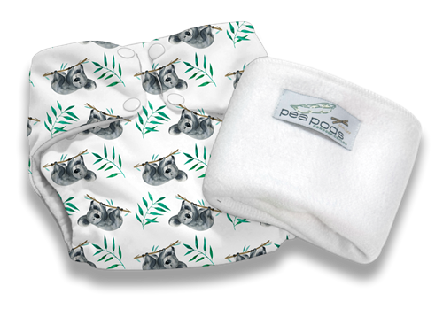 Pea Pods Reusable Nappies - assorted colours | prints