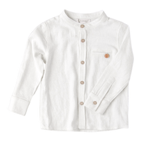 Load image into Gallery viewer, Karibou Spencer Boys Linen Blend Shirt