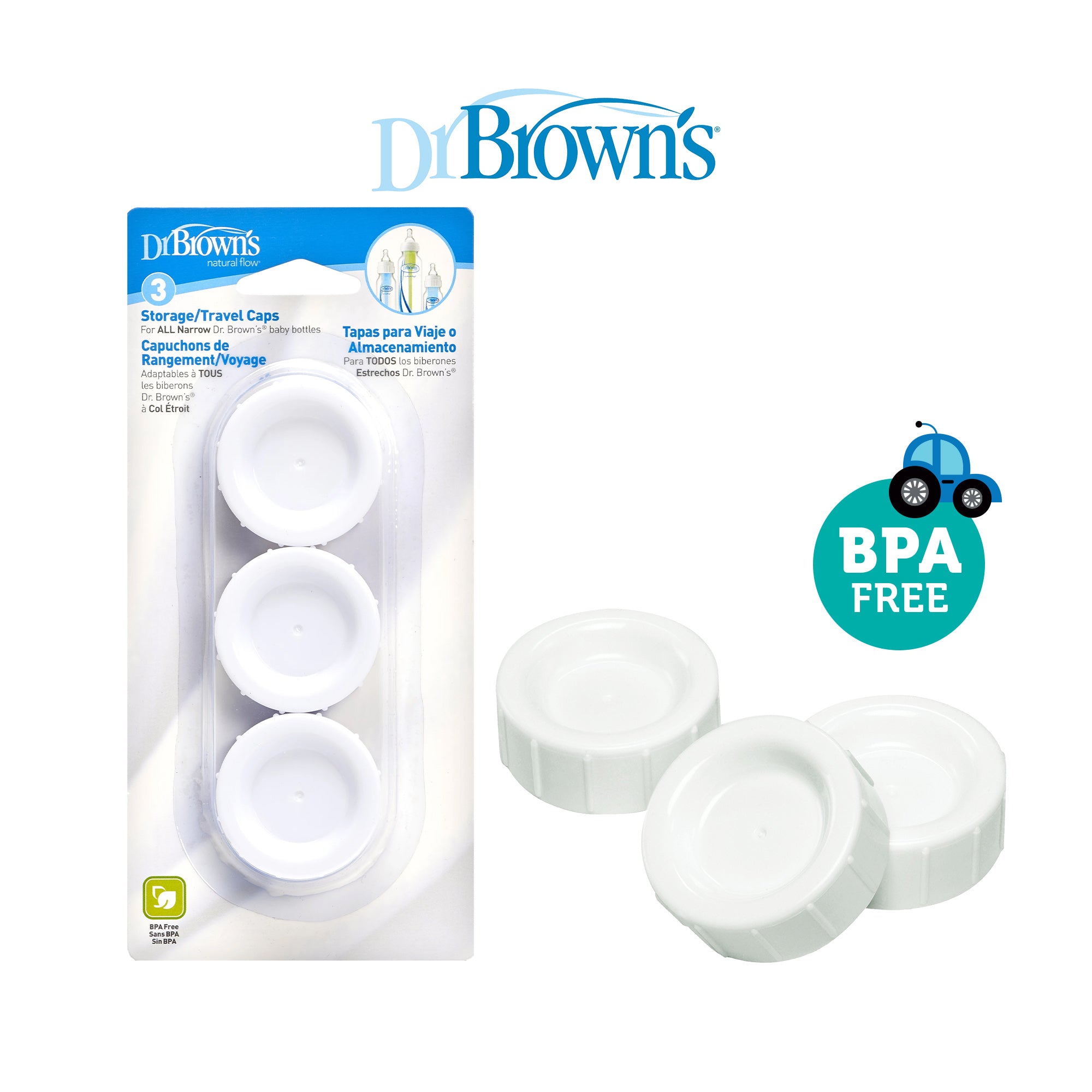 Dr Brown's Storage Caps –