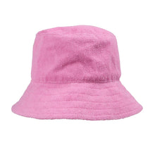 Load image into Gallery viewer, Bébé Summer Pink Terry Sun Hat
