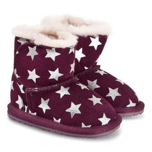 Load image into Gallery viewer, EMU Australia Deluxe Wool Boot - Toddle Starry Night - Plum