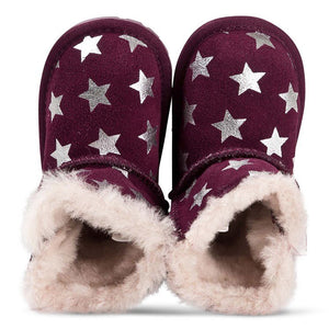 EMU Australia Deluxe Wool Boot - Toddle Starry Night - Plum