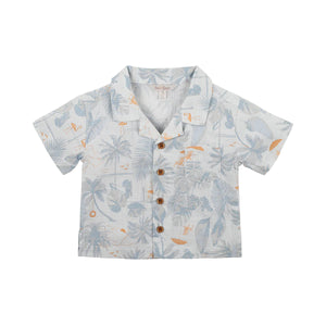 fox & finch Toucan Tropical Shirt 3-5YRS