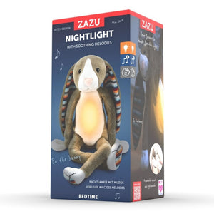 ZAZU Soft Toy Nightlight with Melodies